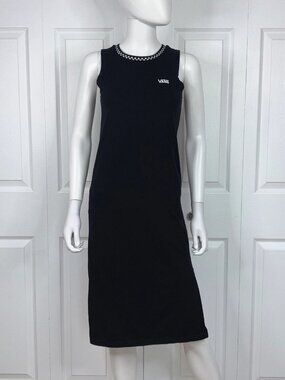 VANS women's sleeveless summer black dress XS